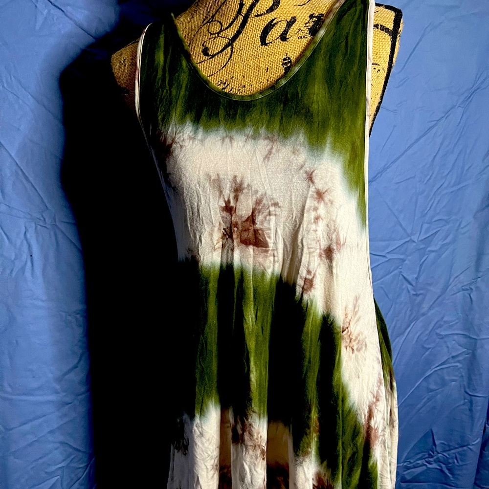 Audrey 3+1 Boutique Tie Dye Tunic L